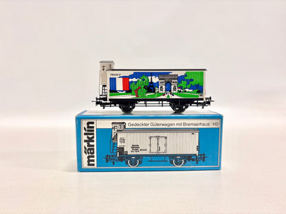 Märklin 2512 SoMo "France" Gedeckter Güterwagen mit Bremserhaus AC H0