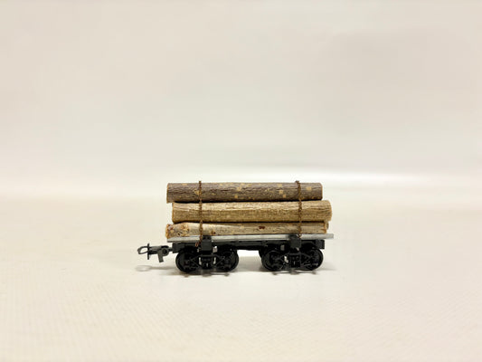 Freight car Wood car USA DC H0