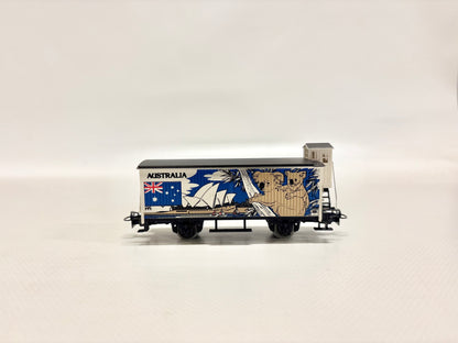 Märklin 82513 SoMo "Australia" Gedeckter Güterwagen mit Bremserhaus AC H0