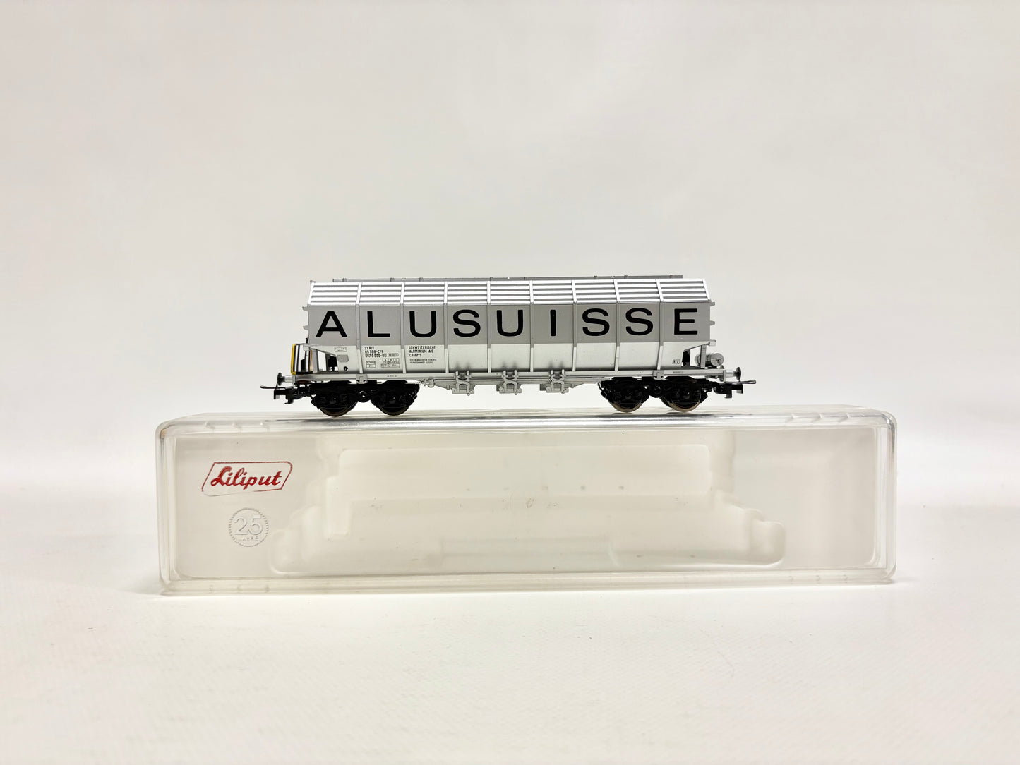 Liliput 24350 Güterwagen Tonerdewagen "Alusuisse" SBB DC H0