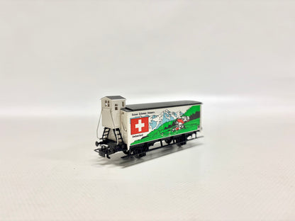 Märklin 2510 SoMo "Schweiz" Gedeckter Güterwagen mit Bremserhaus AC H0