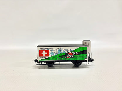 Märklin 2510 SoMo "Schweiz" Gedeckter Güterwagen mit Bremserhaus AC H0