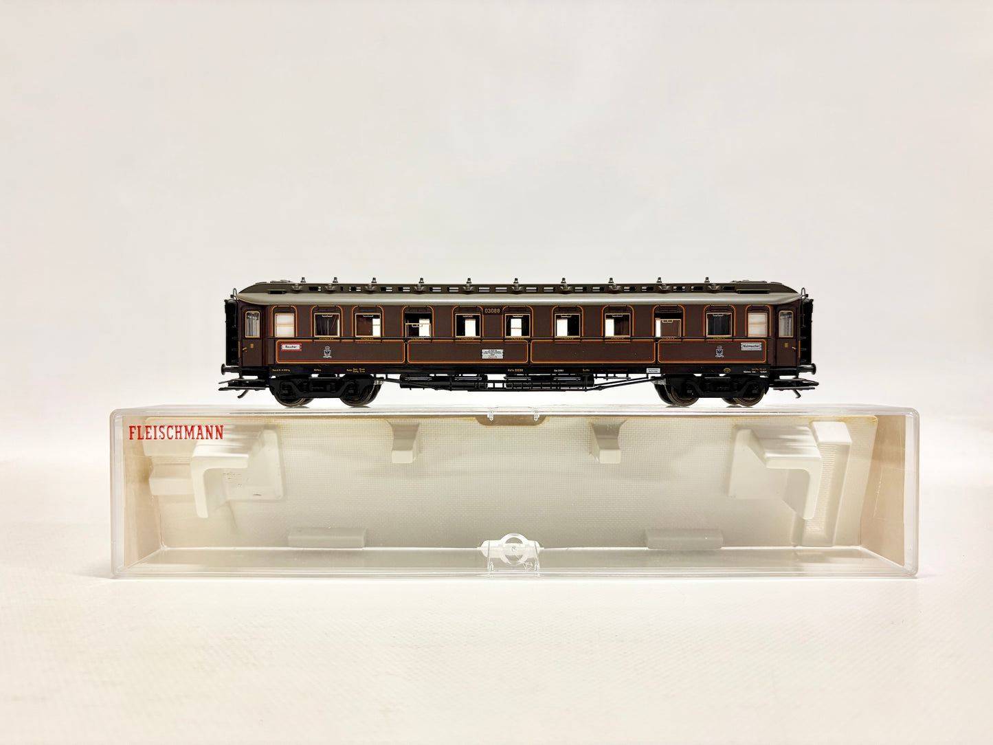 Fleischmann 5853K Personenwagen Abteilwagen K.P.E.V. DC H0