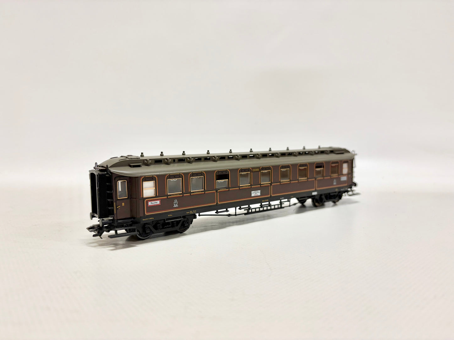 Fleischmann 5853K Personenwagen Abteilwagen K.P.E.V. DC H0