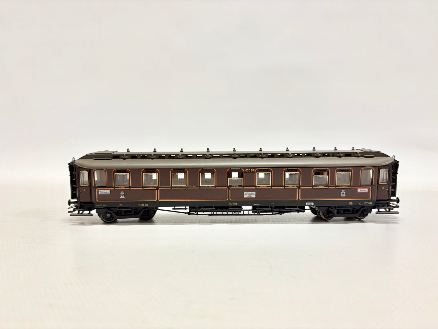 Fleischmann 5853K Personenwagen Abteilwagen K.P.E.V. DC H0