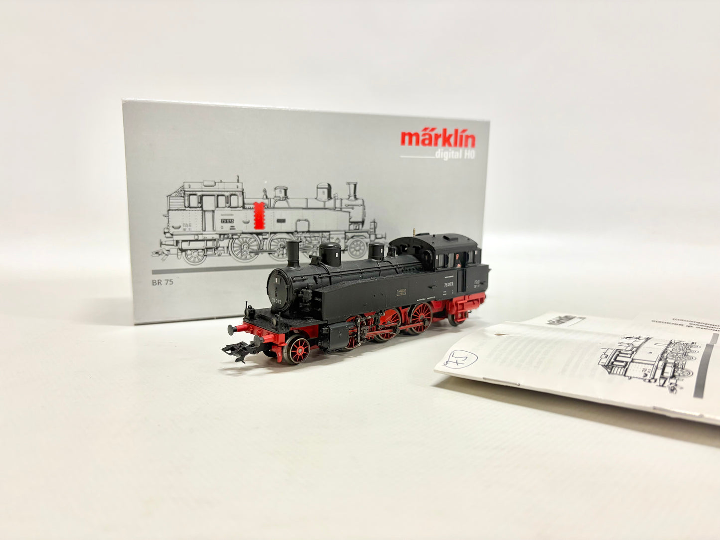 Märklin 37132 Digital Dampflok Br 75 073 DB AC H0