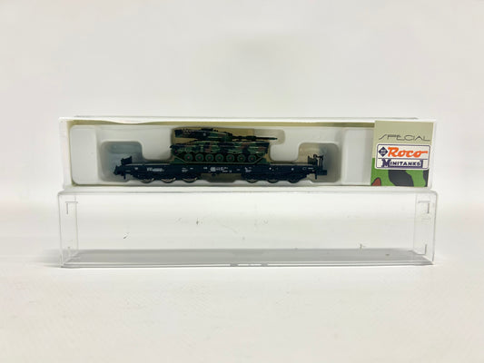 Roco 932 Schwerlastwagen mit Panzer DB Spur N