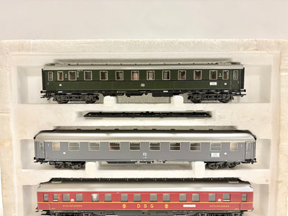Märklin 42942 Wagen-Set "Riviera" Personenzug mit Innenbeleuchtung AC H0