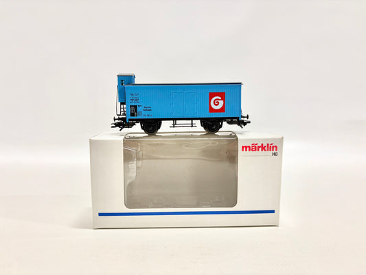 Märklin SoMo Gütermann Gedeckter Güterwagen AC H0