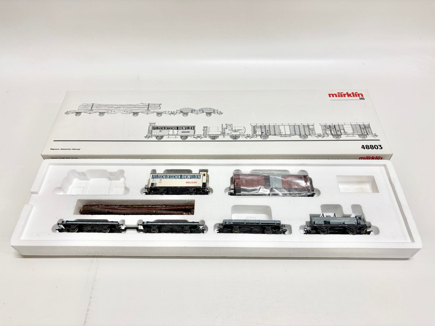 Märklin 48803 Wagen-Set Historischer Güterzug SBB AC H0 unvollständig