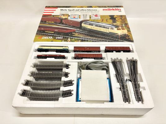 Märklin 2983 Delta-Startpackung Güterzug mit Diesellok Br 216 DB AC H0