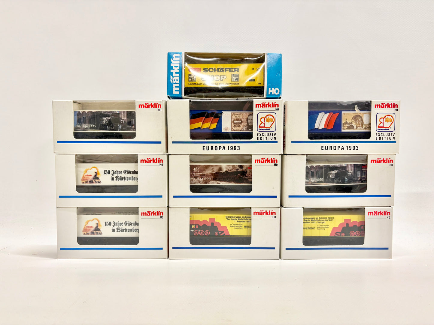 Märklin 10x Containerwagen Güterwagen Konvolut DB AC H0