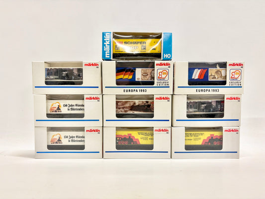 Märklin 10x Containerwagen Güterwagen Konvolut DB AC H0