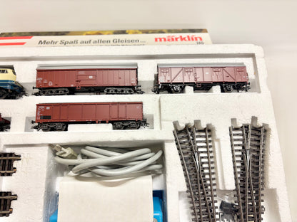 Märklin 2983 Delta-Startpackung Güterzug mit Diesellok Br 216 DB AC H0