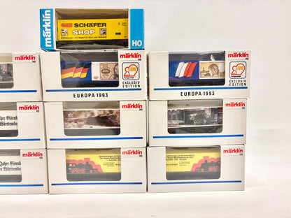 Märklin 10x Containerwagen Güterwagen Konvolut DB AC H0