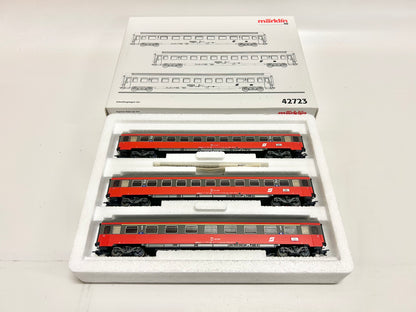 Märklin 42723 Wagen-Set Personenwagen Schnellzugwagen ÖBB AC H0