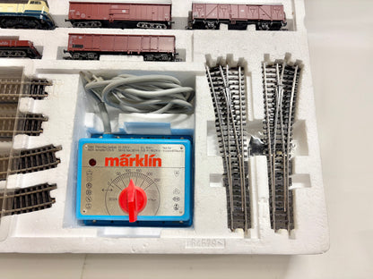 Märklin 2983 Delta-Startpackung Güterzug mit Diesellok Br 216 DB AC H0