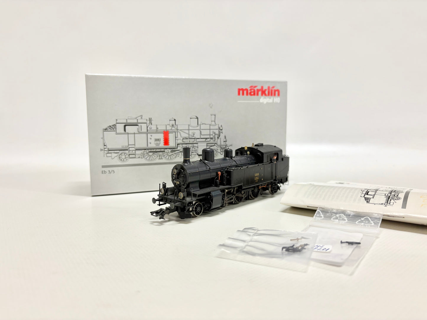 Märklin 37131 Digital Dampflok Eb 3/5 "Habersack" SBB H0