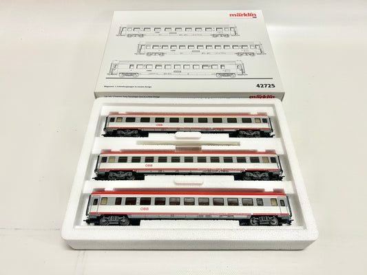 Märklin 42725 Wagen-Set Personenwagen Schnellzugwagen ÖBB AC H0