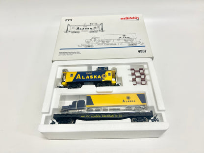 Märklin 4857 Wagen-Set Alaska USA Güterwagen H0