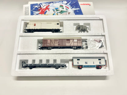 Märklin 4898 Wagen-Set Circus Knie SBB H0 Güterwagen