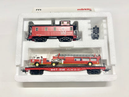 Märklin 4580 Wagen-Set USA Feuerwehr H0