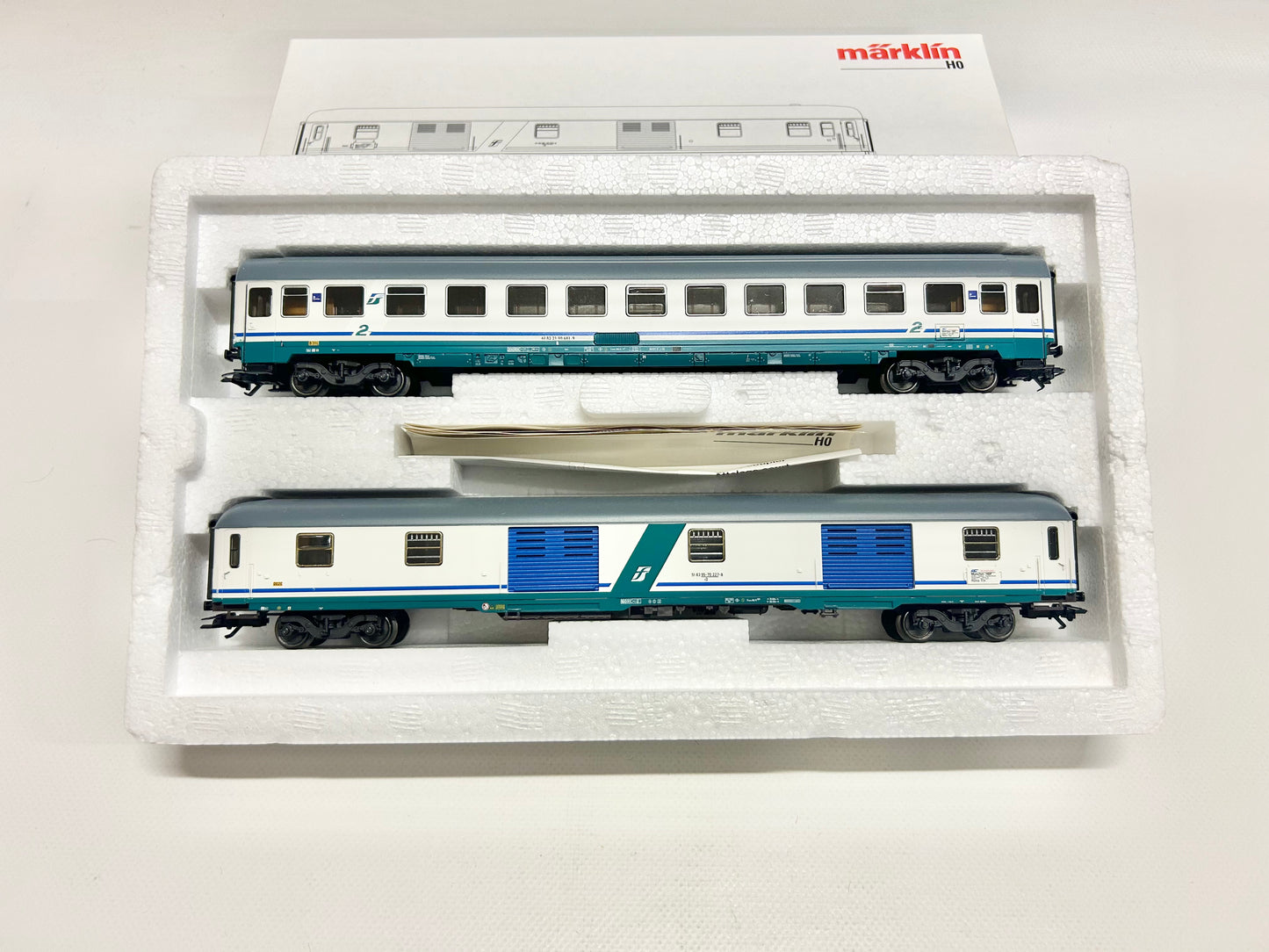 Märklin 41896 Wagen-Set Italienische Personenwagen FS AC H0