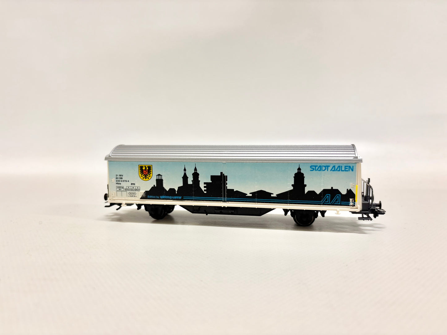 Märklin 4735 SoMo "Stadt Aalen" Schiebewandwagen Güterwagen DB AC H0