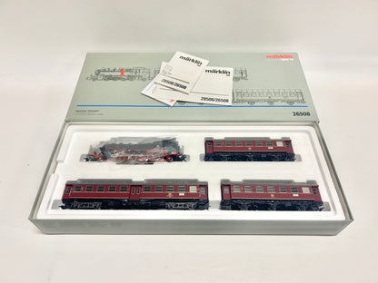 Märklin 26508 Digital Zugpackung Nahverkehr mit Dampflok Br 86 H0