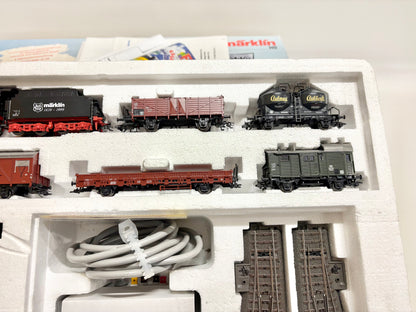Märklin 29625 Digital Startpackung Dampflok Br 41 mit Güterzug DB AC H0