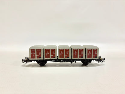 Märklin 4767 Güterwagen Behältertragewagen DB AC H0