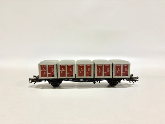 Märklin 4767 Güterwagen Behältertragewagen DB AC H0
