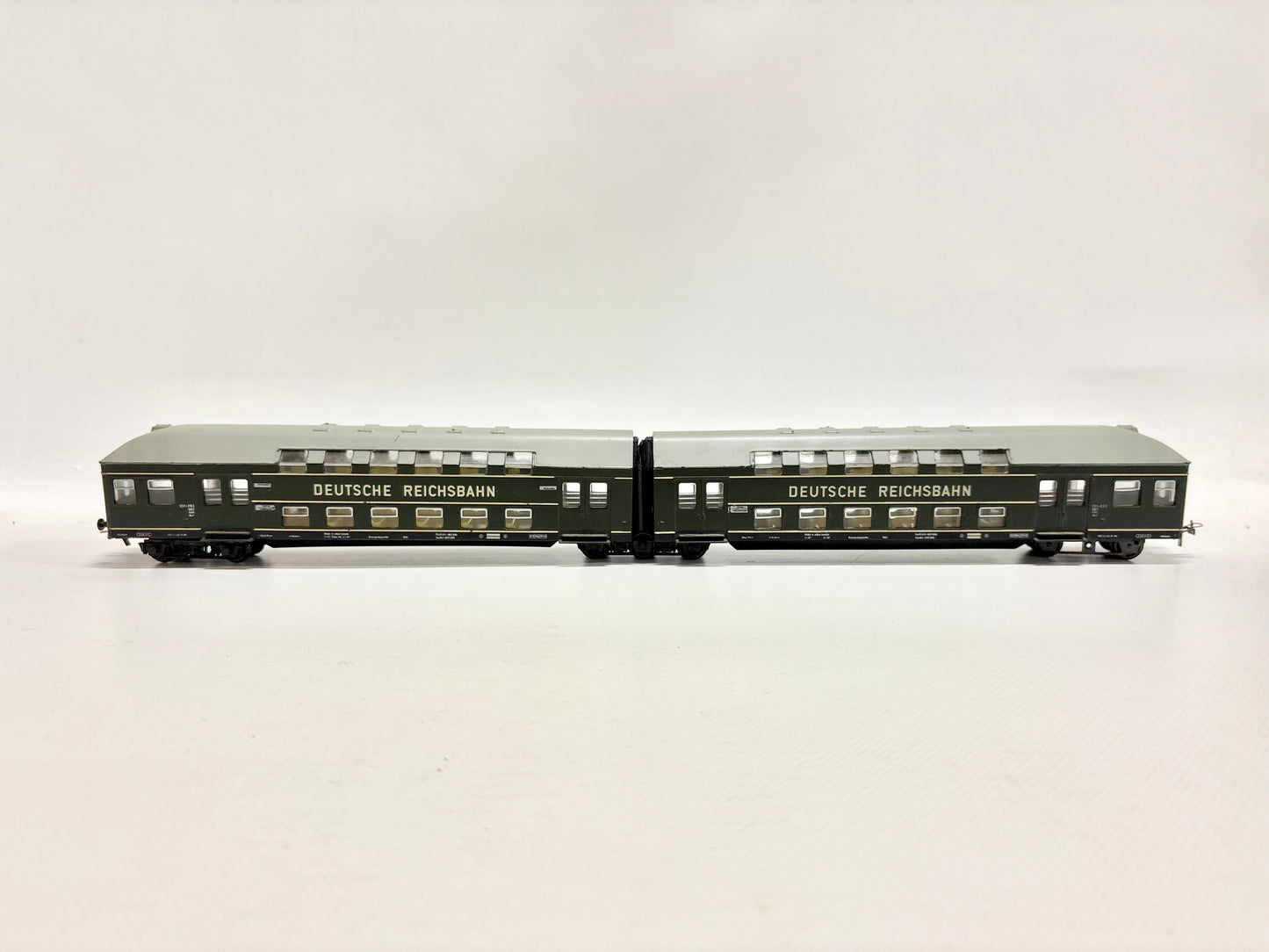 Schicht DDR Doppelstockwagen DR DC H0