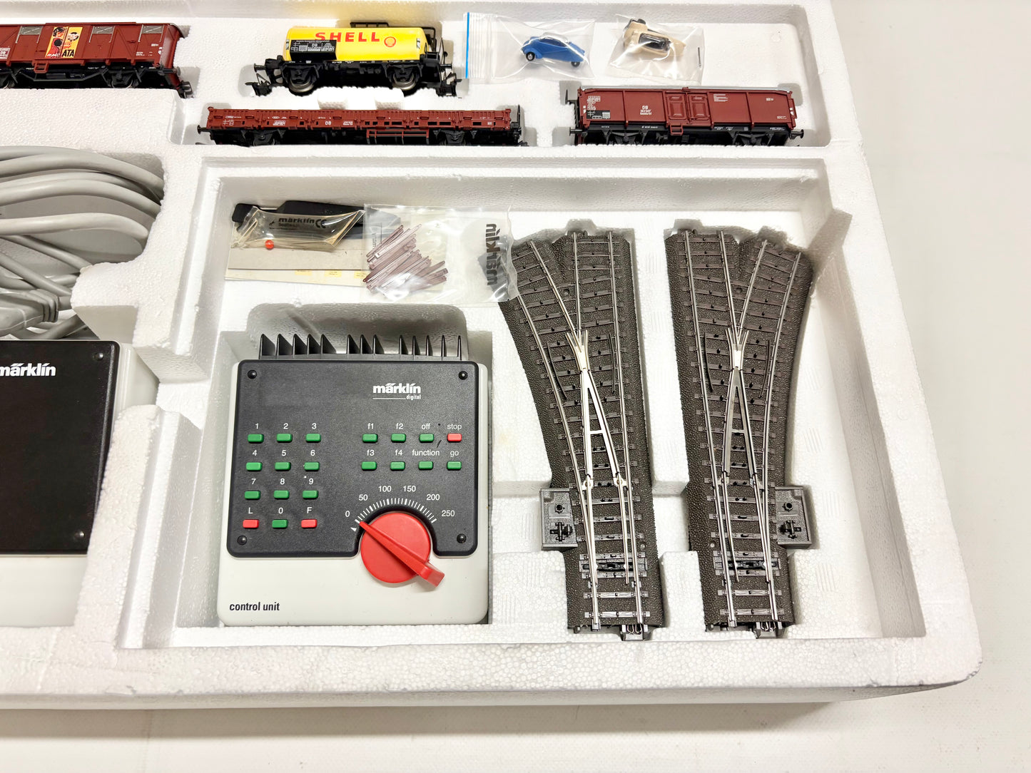 Märklin 29845 Digital Startpackung Dampflok Br 03 + Diesellok Br 216 DB AC H0
