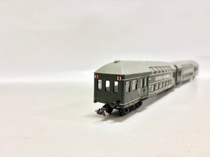 Schicht DDR Doppelstockwagen DR DC H0