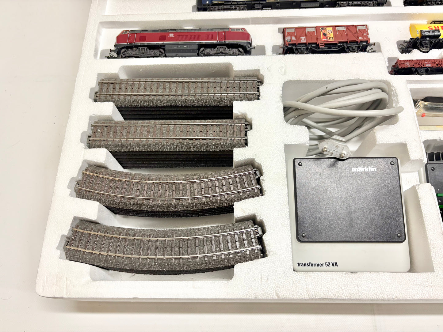 Märklin 29845 Digital Startpackung Dampflok Br 03 + Diesellok Br 216 DB AC H0