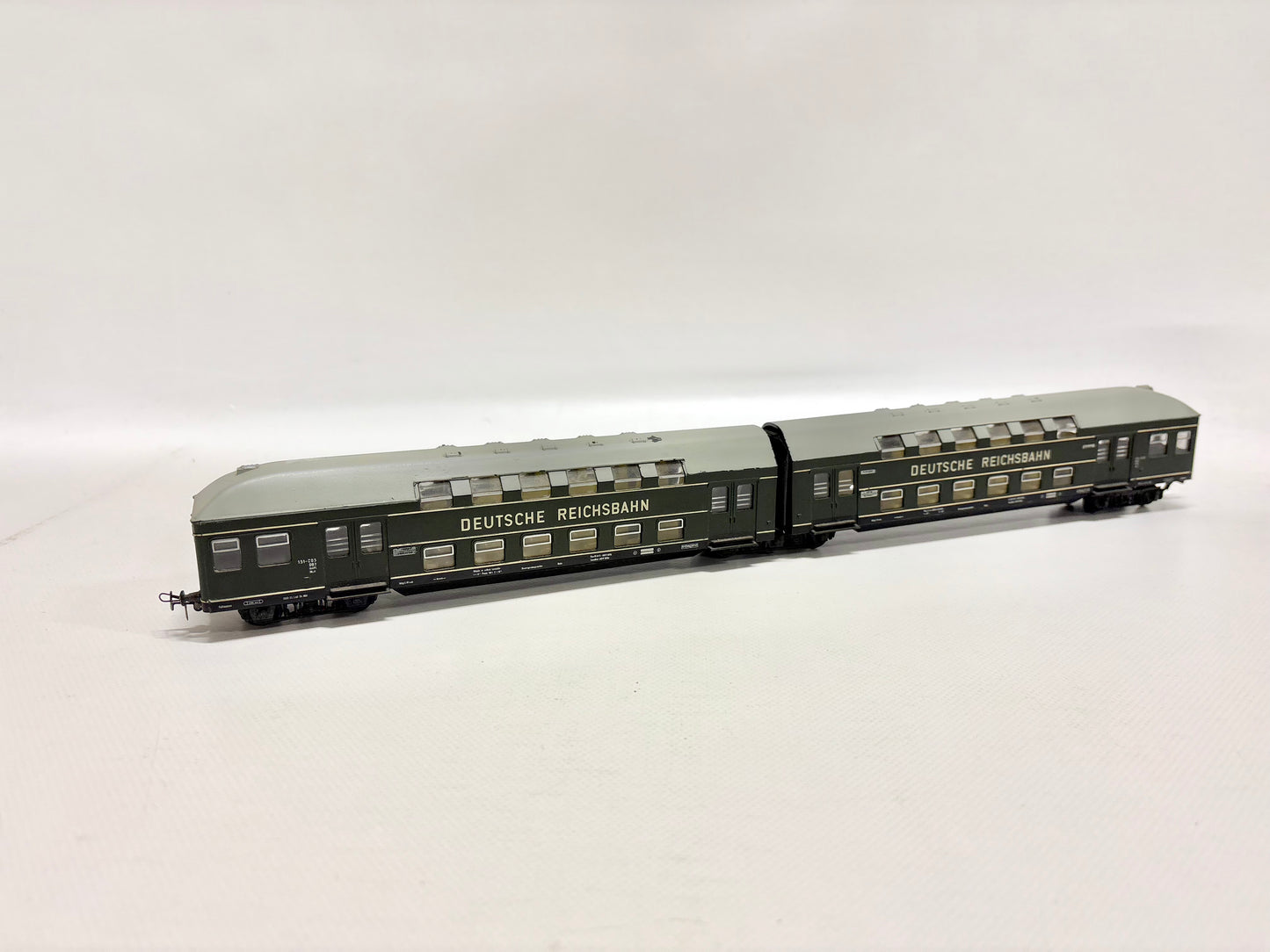 Schicht DDR Doppelstockwagen DR DC H0