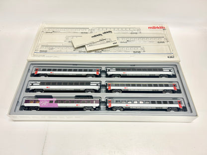 Märklin 4367 Wagen-Set SBB EuroCity Personenwagen H0
