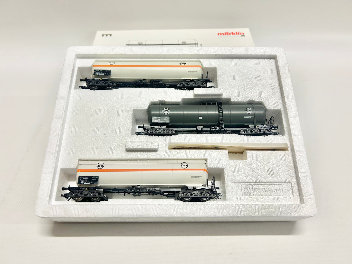 Märklin 4855 Wagen-Set "EVA" Kesselwagen Güterwagen H0