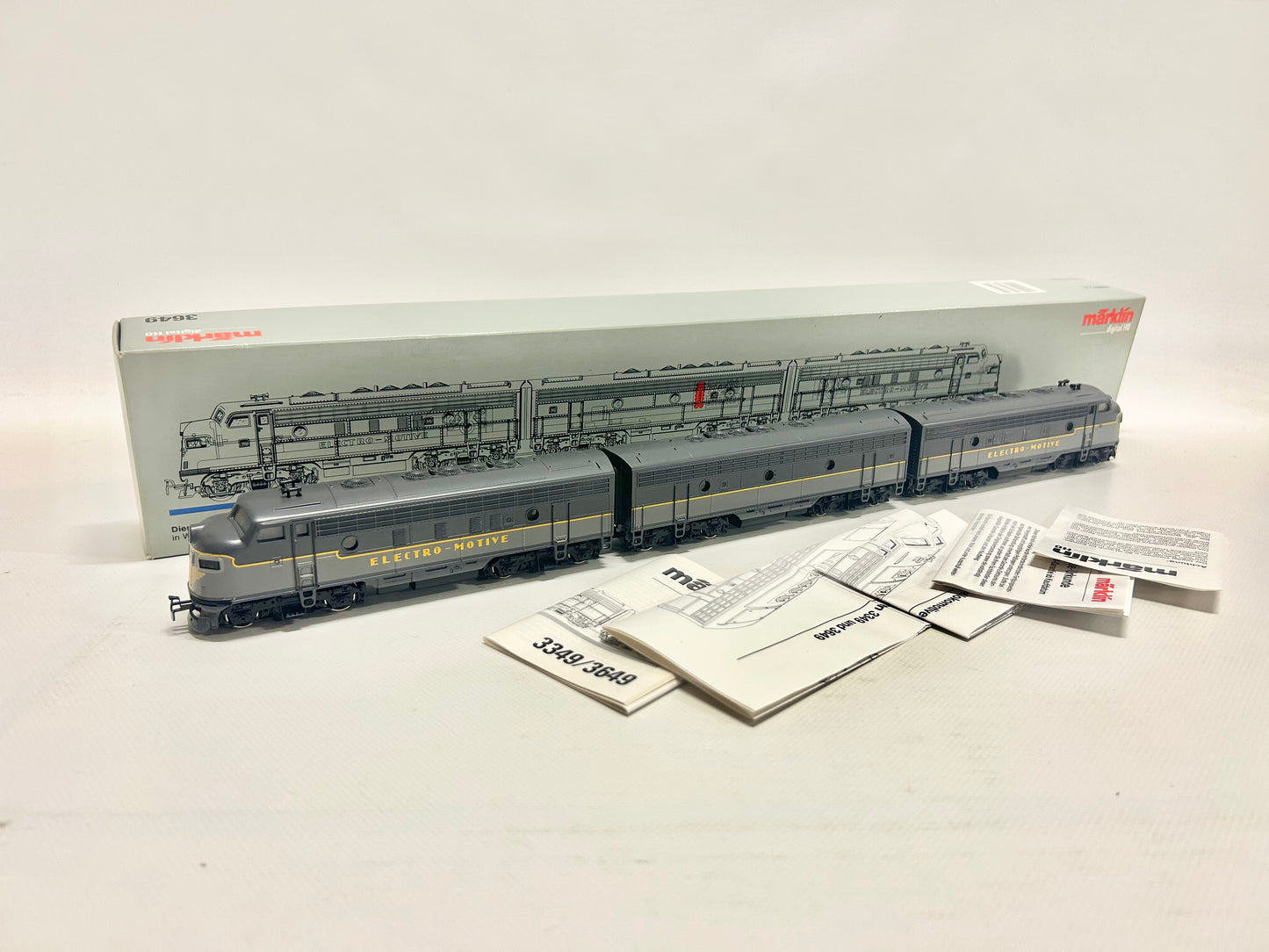 Märklin 3649 Digital Diesellok USA F7 H0