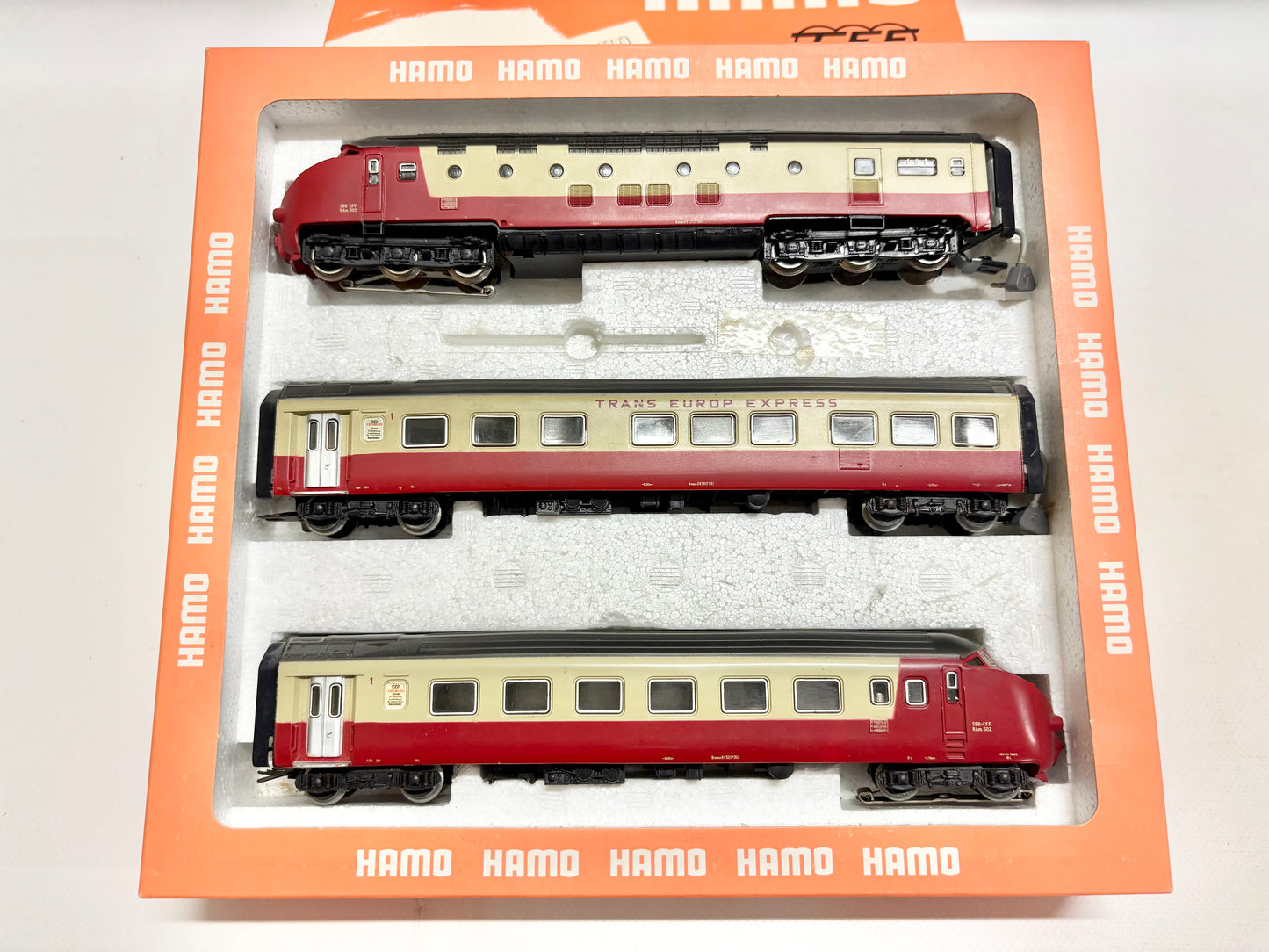 Märklin 3070 Dieseltriebwagen RAm TEE SBB AC H0