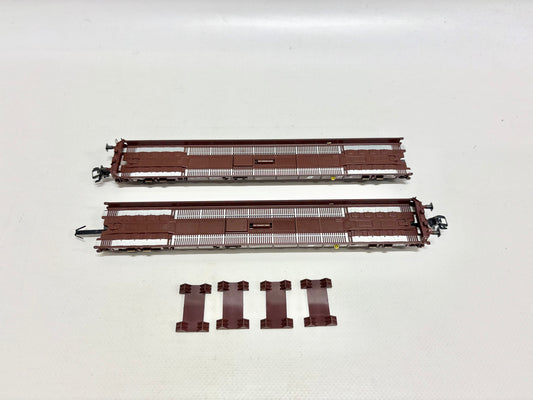 Märklin 2x 4797 Niederflurwagen Güterwagen ÖBB AC H0