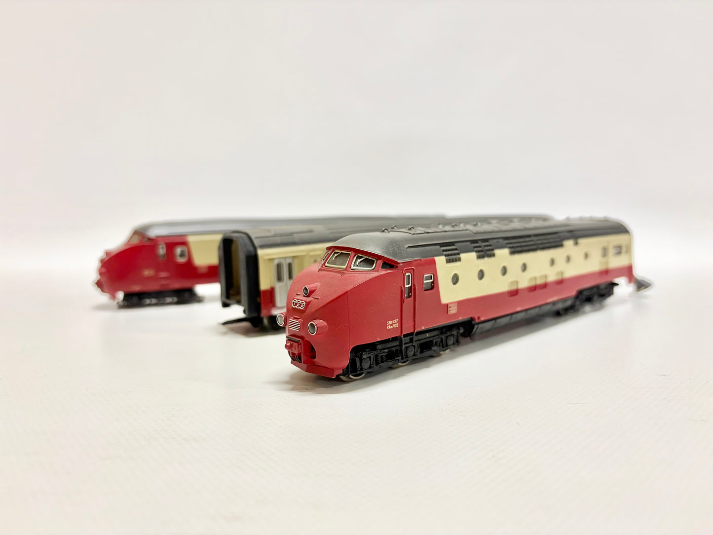 Märklin 3070 Dieseltriebwagen RAm TEE SBB AC H0