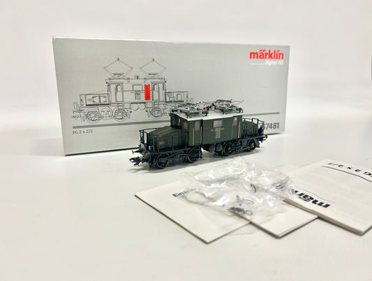 Märklin 37481 Digital E-Lok E-Lok EG 2x2/2 Bay.Sts.B. AC H0