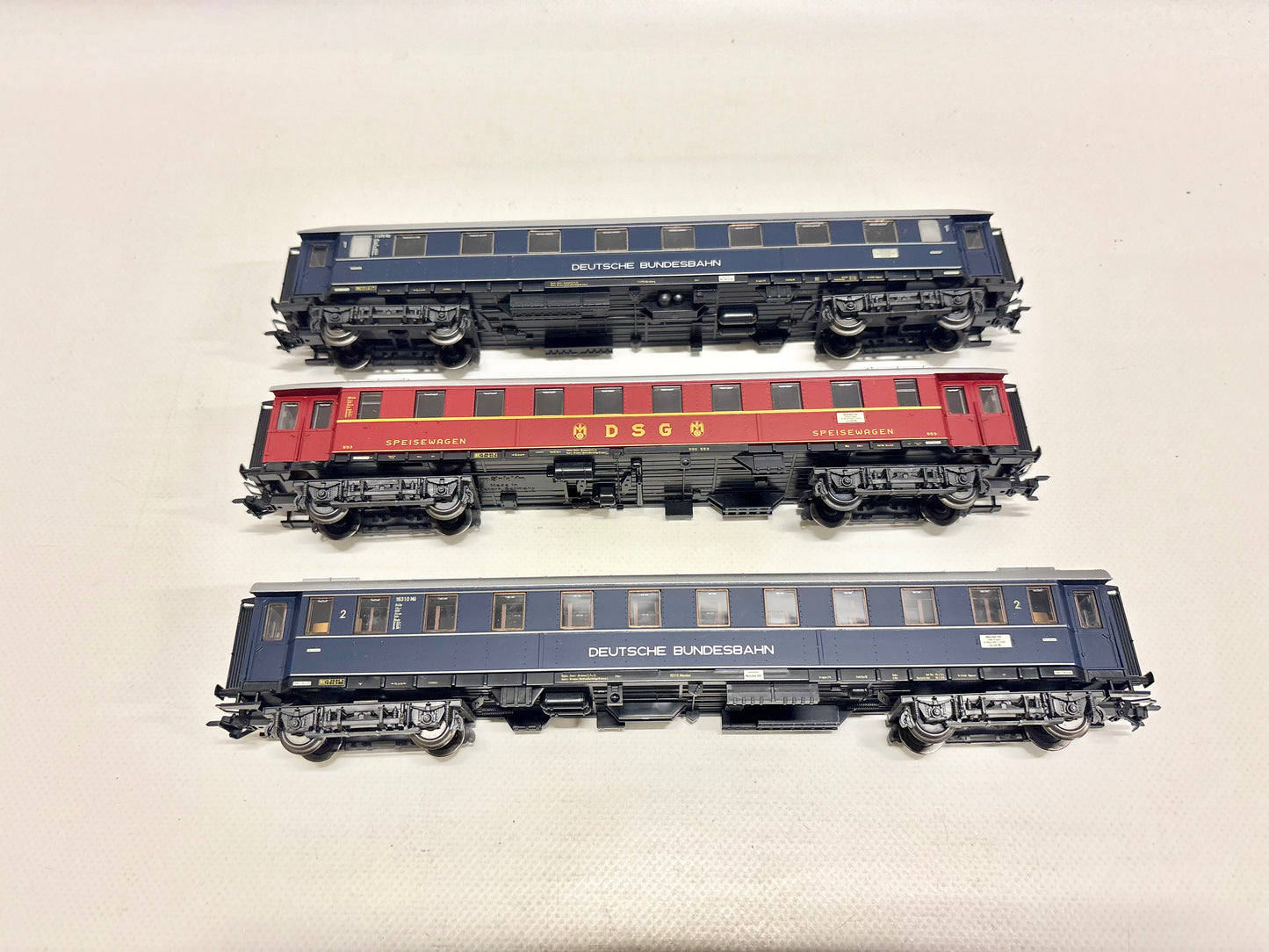 Märklin F-Zug Personenwagen Konvolut DB AC H0