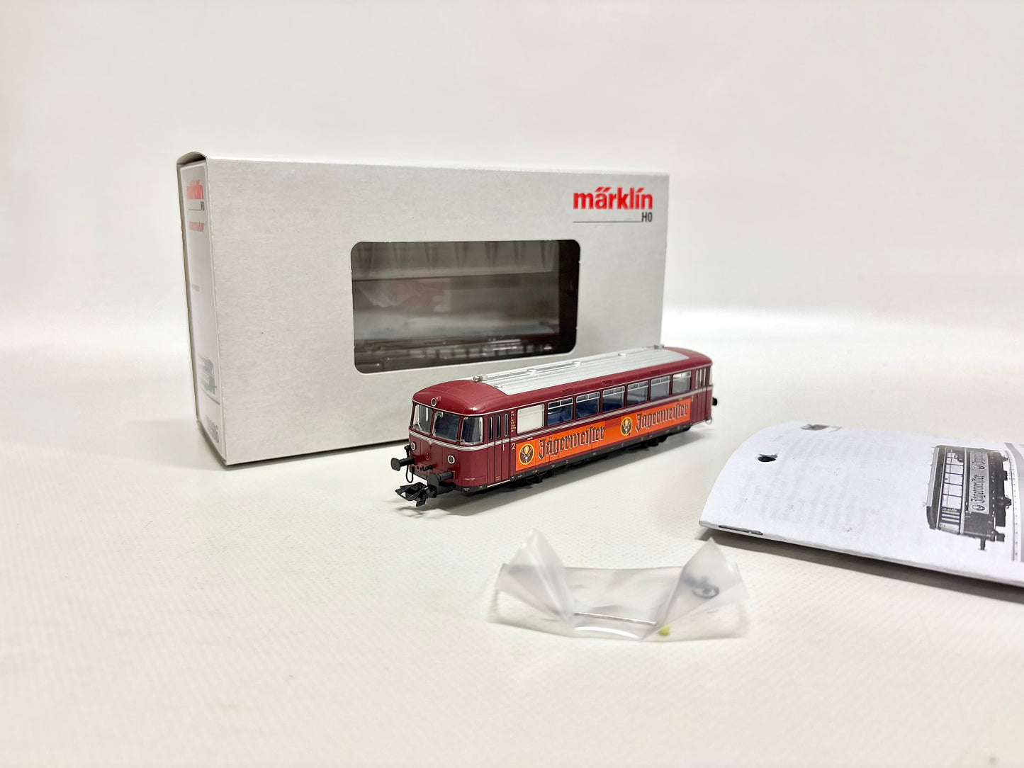Märklin 39986 Mfx-Digital + Sound Schienenbus "Jägermeister" DB AC H0