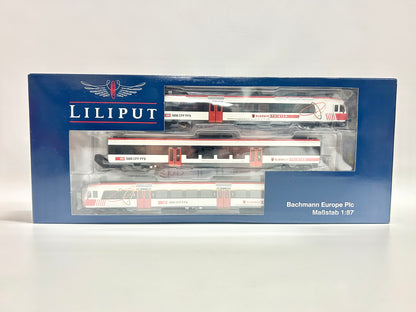 Liliput L133951 Digital AC Triebwagenzug Nahverkehr "Glarner Sprinter" SBB H0