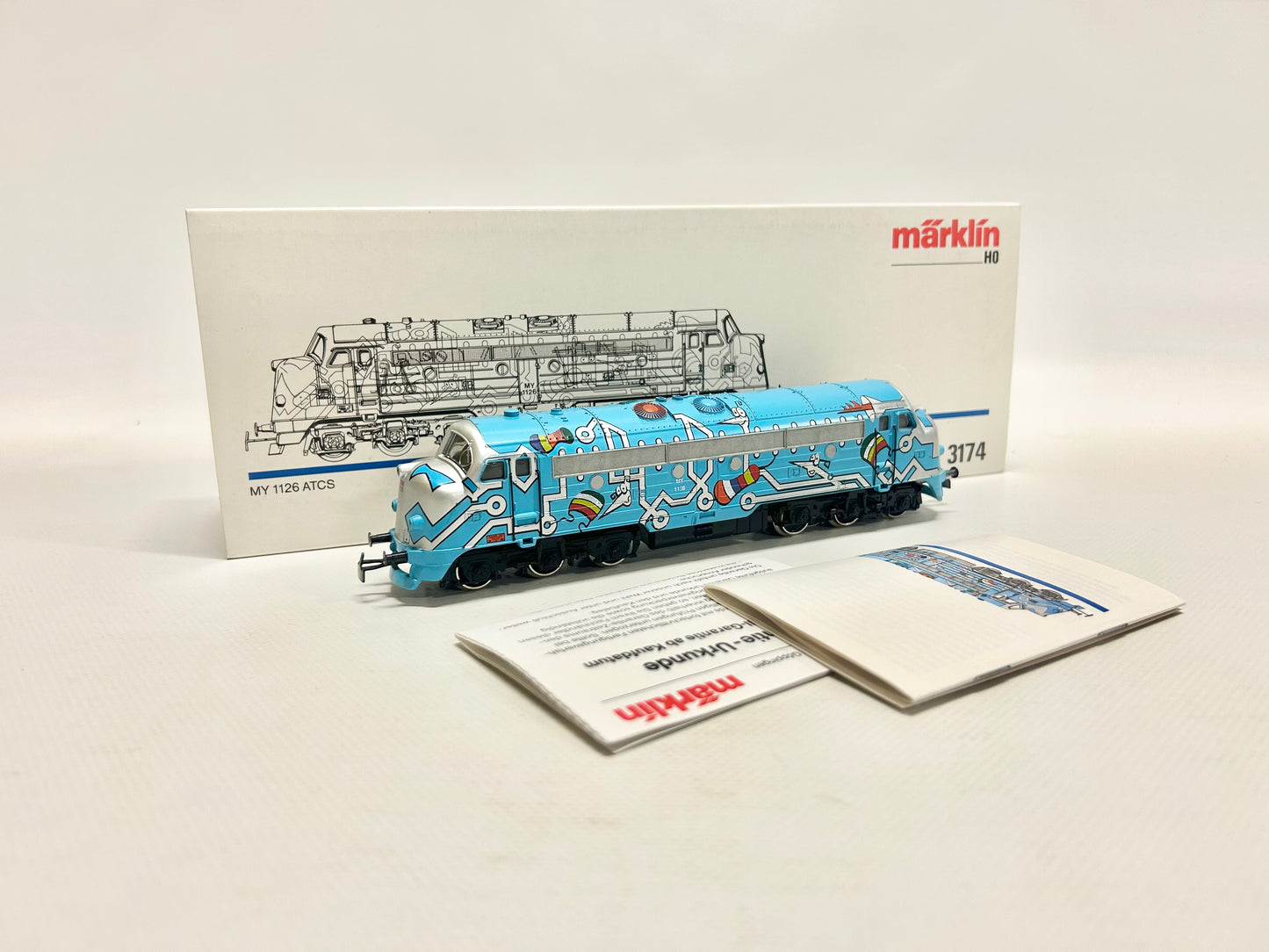 Märklin 3174 Diesellok NOHAB MY1100 ACTS H0