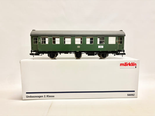 Märklin 58092 Umbauwagen 2. Klasse Personenwagen DB Spur 1