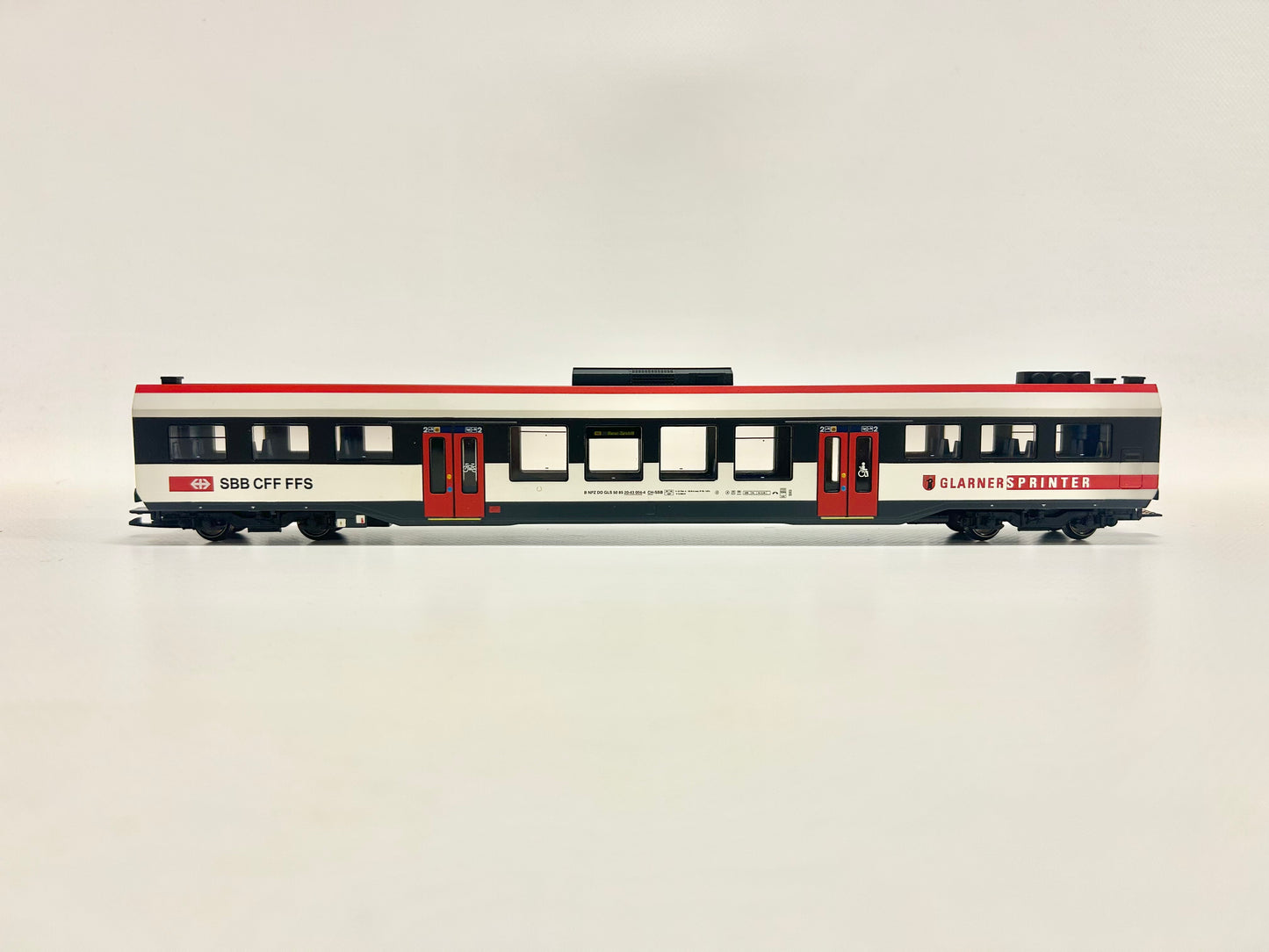 Liliput L133951 Digital AC Triebwagenzug Nahverkehr "Glarner Sprinter" SBB H0